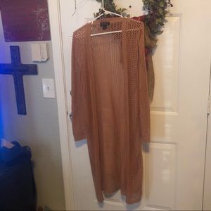 🐝 Long crochet cardigan